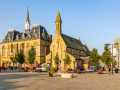 Bishop-Auckland-Market-Place-in-the-Sun