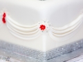Wedding Cake, Paul & Faye - Wedding Photographer, Bowes Museum, Barnard Castle