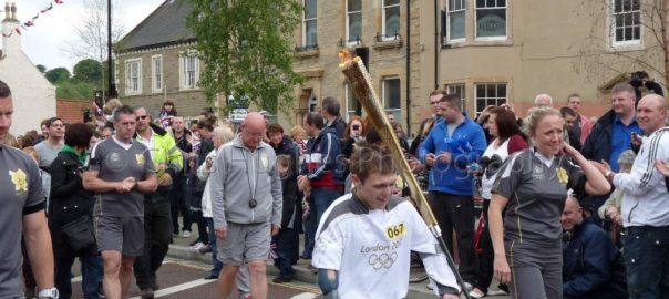 Olympic Torch - Bishop Auckland