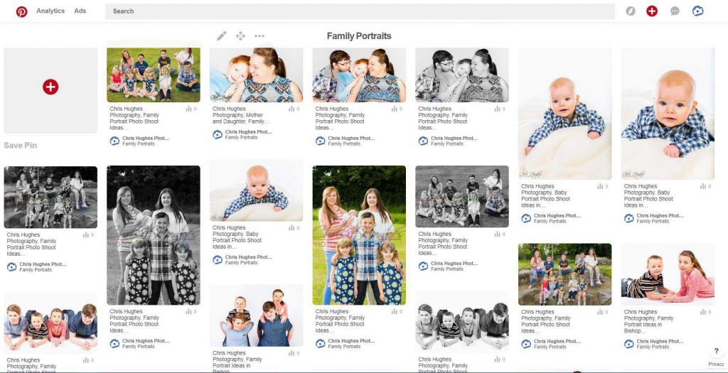 Pinterest - Chris Hughes Photography Family Portraits Board